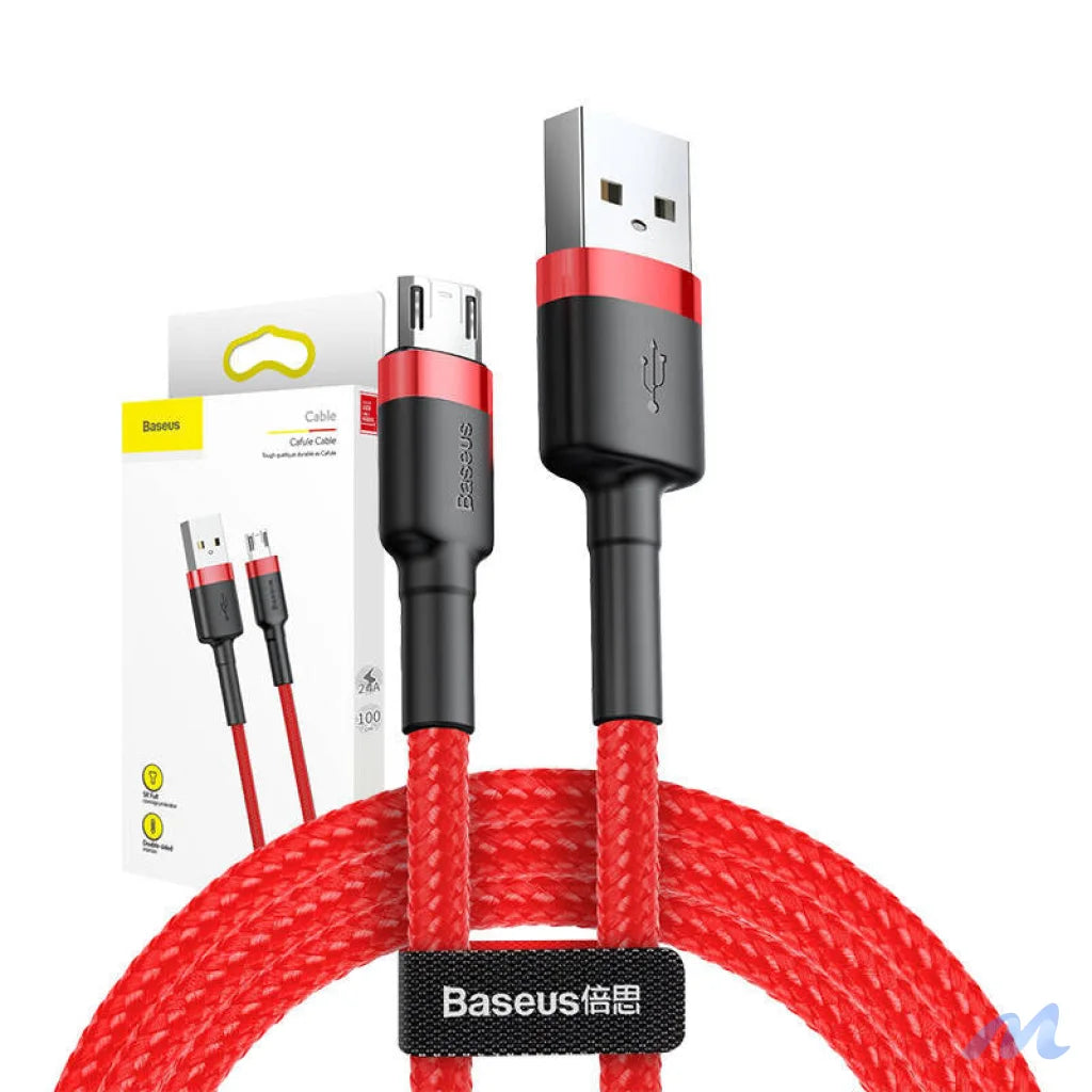 Baseus Cafule Micro USB cable 2.4A 1m (Red)