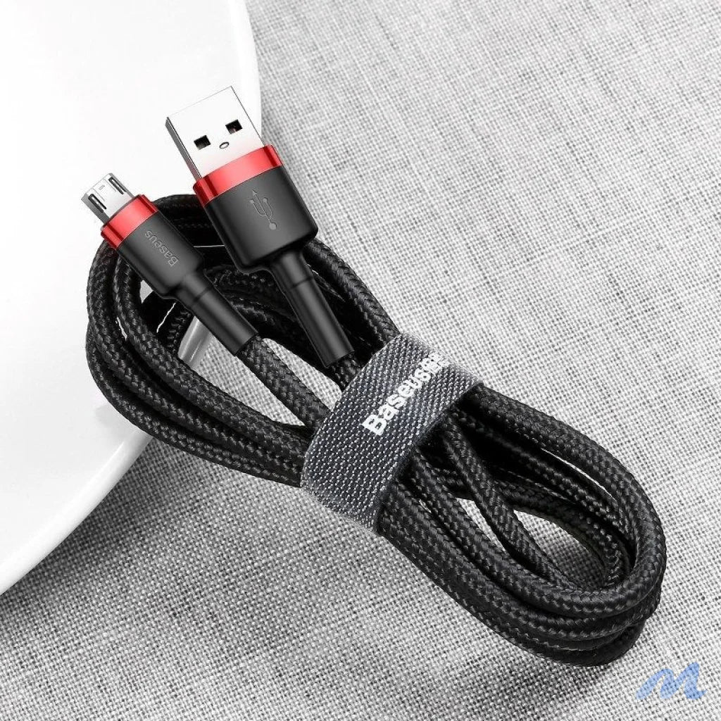 Baseus Cafule Micro USB Cable 2A 3m (Black+Red)