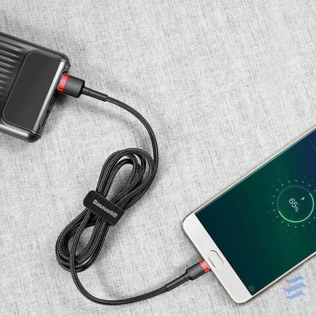 Baseus Cafule Micro USB Cable 2A 3m (Black + Red) USB to Micro USB