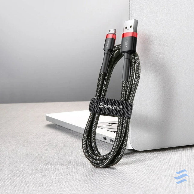 Baseus Cafule Micro USB Cable 2A 3m (Black + Red) USB to Micro USB