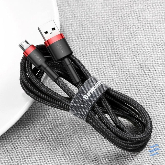 Baseus Cafule Micro USB Cable 2A 3m (Black + Red) USB to Micro USB