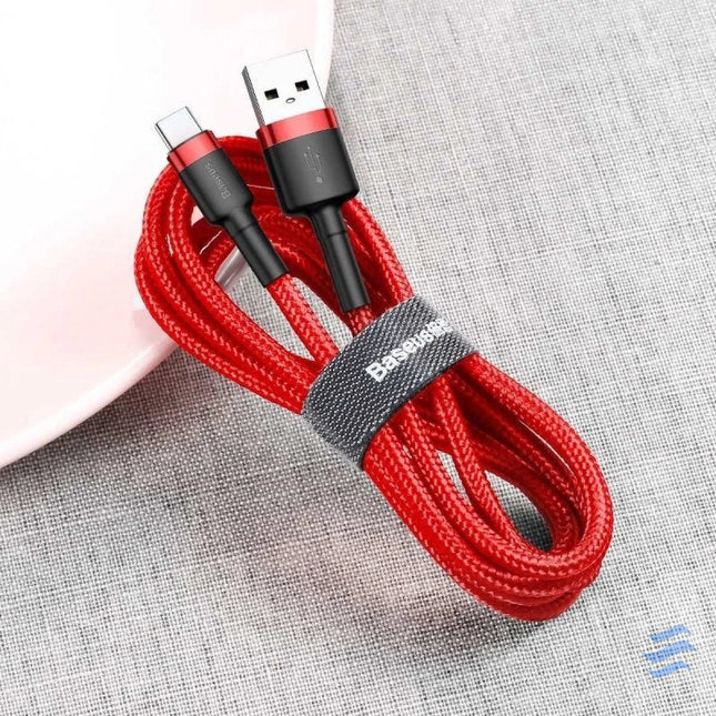 Baseus Cafule USB C Cable 2A 3m (Red) USB to USB C