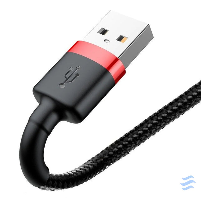 Baseus Cafule USB Lightning Cable 1,5A 2m (Black + Red) USB to Lightning