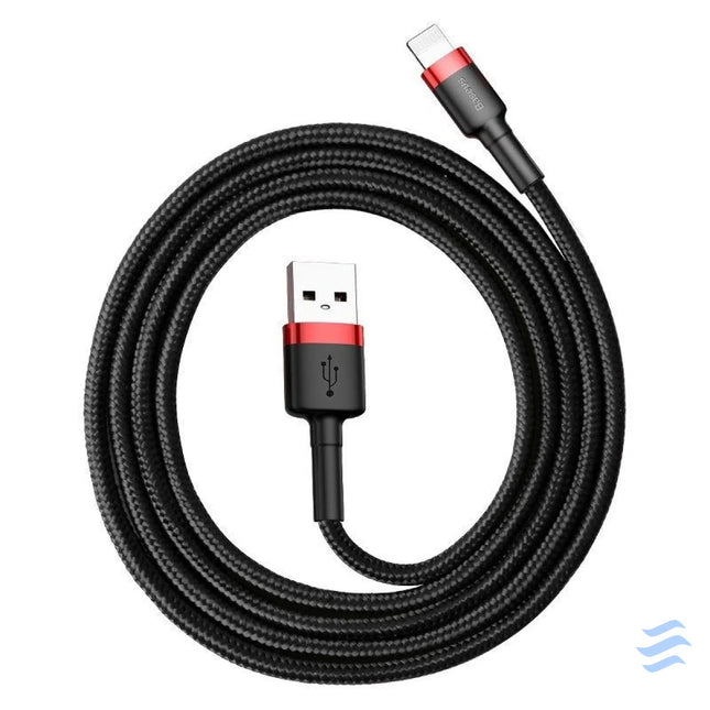 Baseus Cafule USB Lightning Cable 1,5A 2m (Black + Red) USB to Lightning