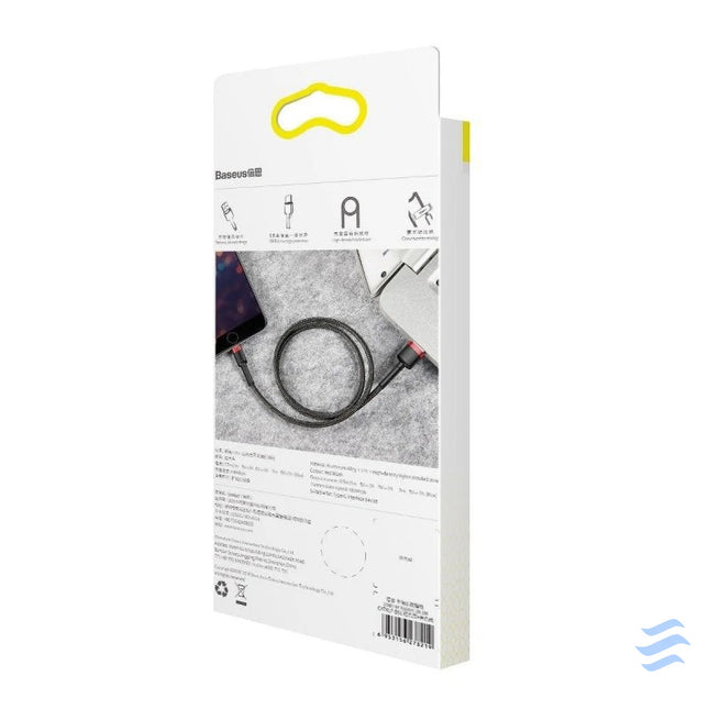 Baseus Cafule USB Lightning Cable 1,5A 2m (Black + Red) USB to Lightning