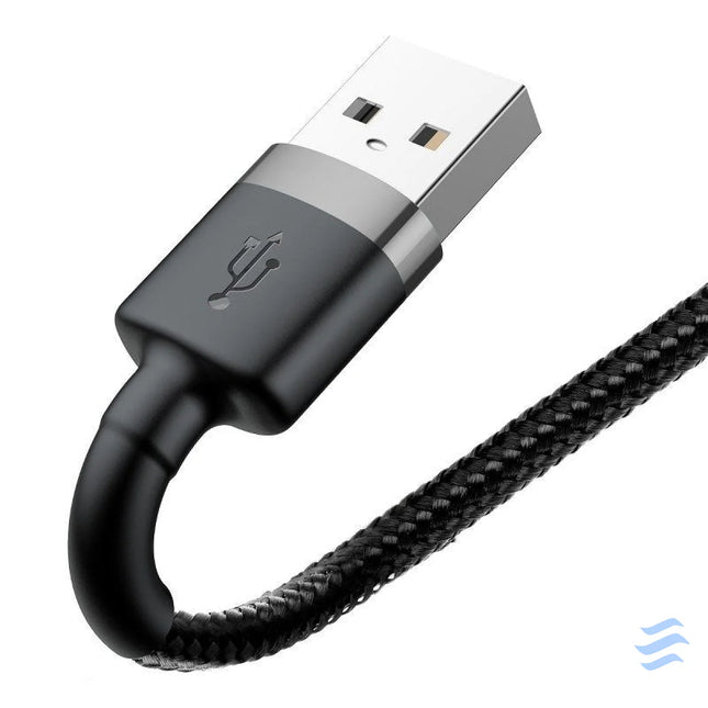 Baseus Cafule USB Lightning Cable 1,5A 2m (Gray + Black) USB to Lightning