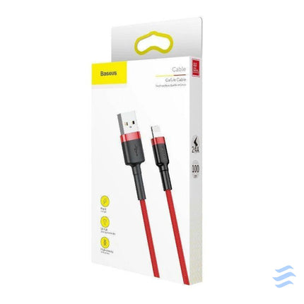 Baseus Cafule USB Lightning Cable 2,4A 0,5m (Red) USB to Lightning