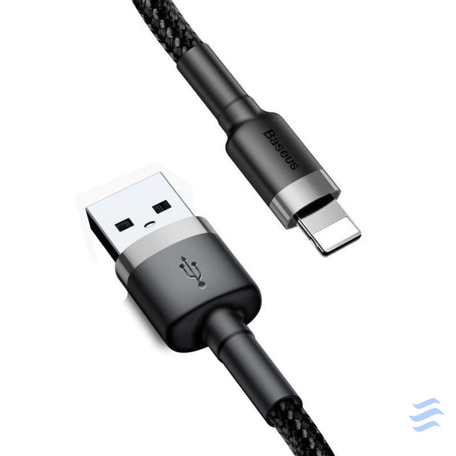 Baseus Cafule USB Lightning Cable 2,4A 1m (Gray + Black) USB to Lightning