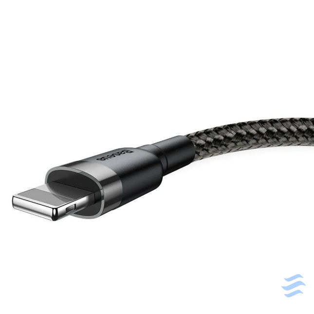Baseus Cafule USB Lightning Cable 2,4A 1m (Gray + Black) USB to Lightning