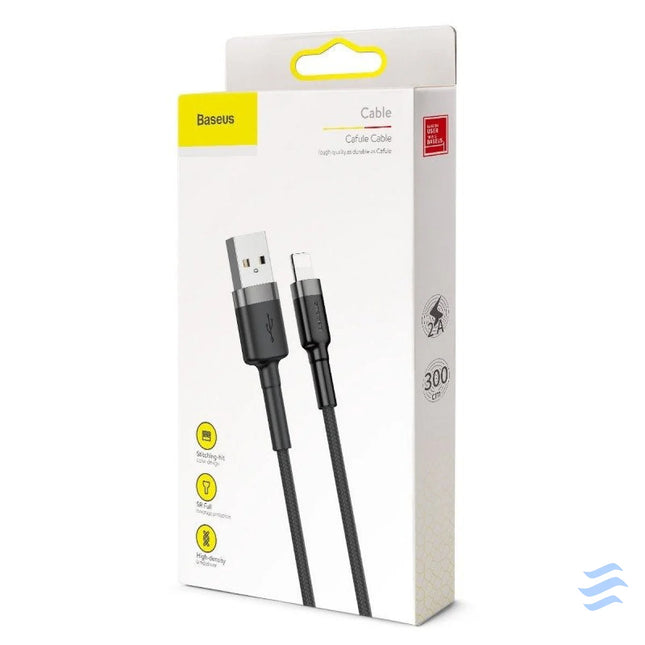 Baseus Cafule USB Lightning Cable 2A 3m (Black + Gray) USB to Lightning