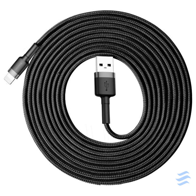 Baseus Cafule USB Lightning Cable 2A 3m (Black + Gray) USB to Lightning