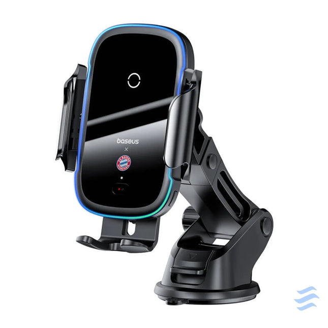 Baseus car holder with 15W charger (black) Bayern edition Phone holders
