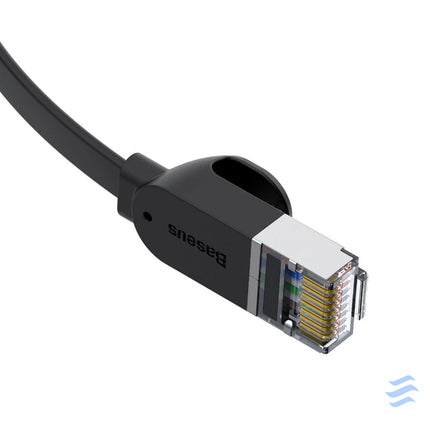 Baseus Cat 6 UTP Ethernet RJ45 Cable Flat 1m black Network cables