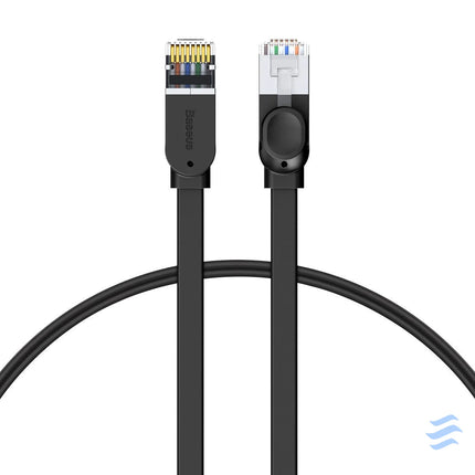 Baseus Cat 6 UTP Ethernet RJ45 Cable Flat 1m black Network cables