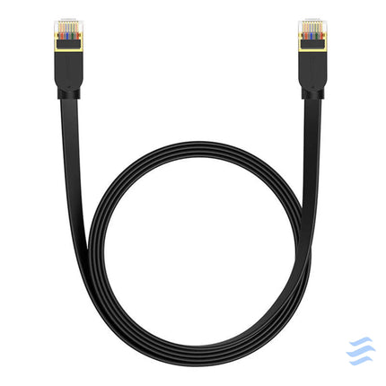 Baseus Cat 7 UTP Ethernet RJ45 Cable Flat 2 m black Network cables
