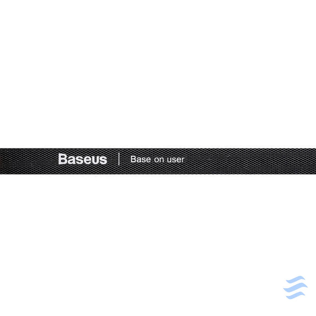 Baseus Colourful Circle Velcro Straps 1m Black Cable organizers