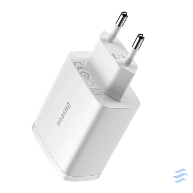 Baseus Compact Quick Charger 3x USB 17W (White) mains chargers