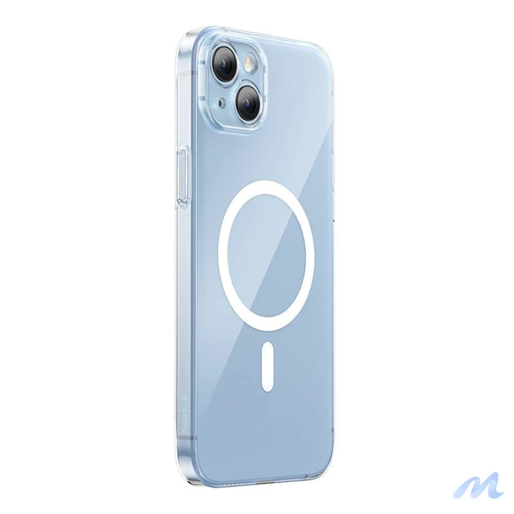 Baseus Crystal Series Magnetic Case for iPhone 14 Plus + tempered glass
