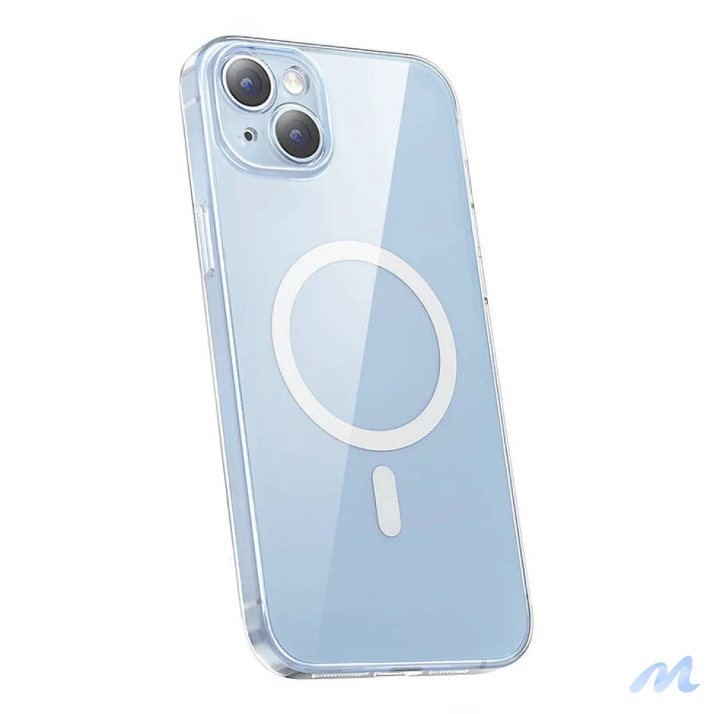 Baseus Crystal Series Magnetic Case for iPhone 14 Plus + tempered glass