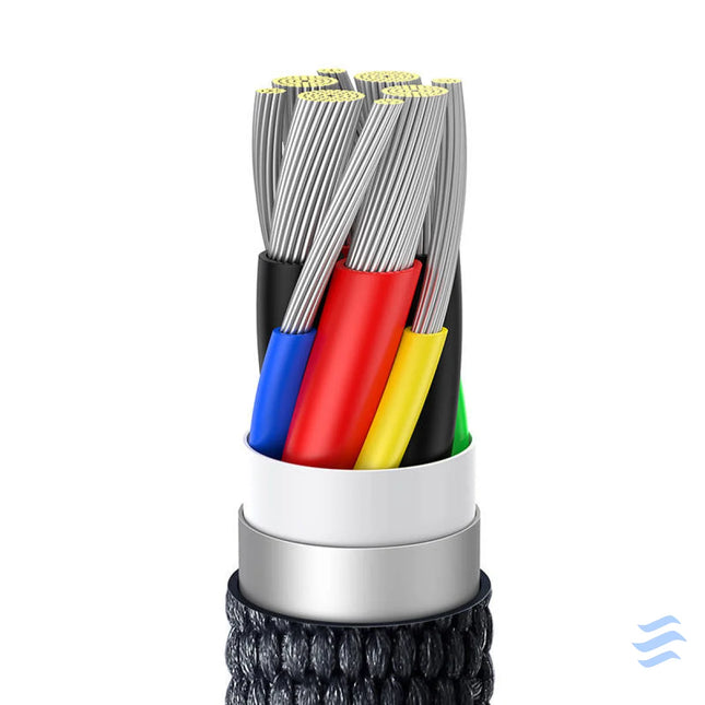Baseus Crystal Shine cable USB C to USB C 100W 2m (black) USB C to USB C