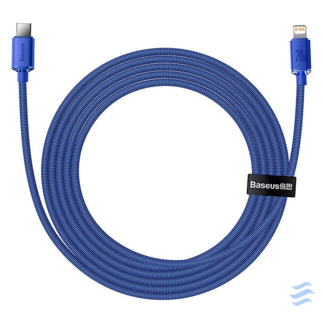 Baseus Crystal Shine cable USB C to Lightning 20W PD 2m (blue) USB C to Lightning