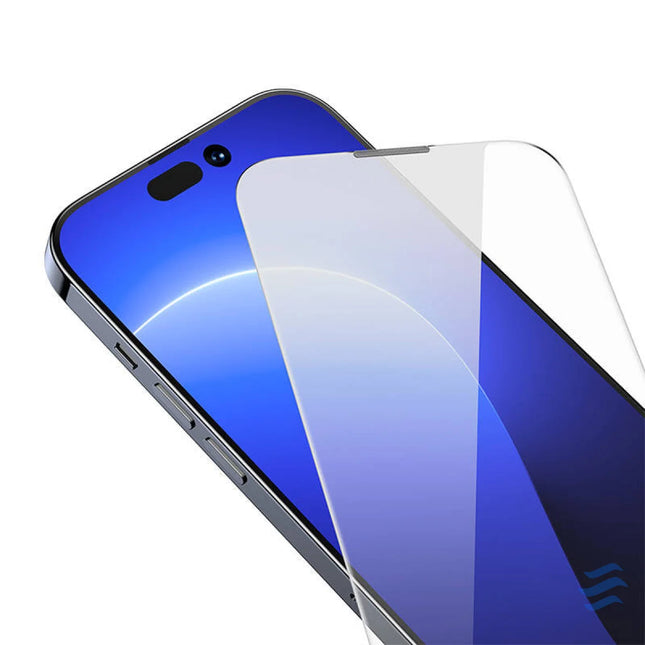 Baseus Crystal Tempered Glass Dust proof 0.3mm for iPhone 14 Pro (2pcs) For smartphones