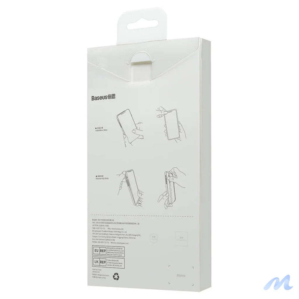 Baseus Crystal Transparent Magnetic Case and Tempered Glass set for iPhone 14 Pro Max