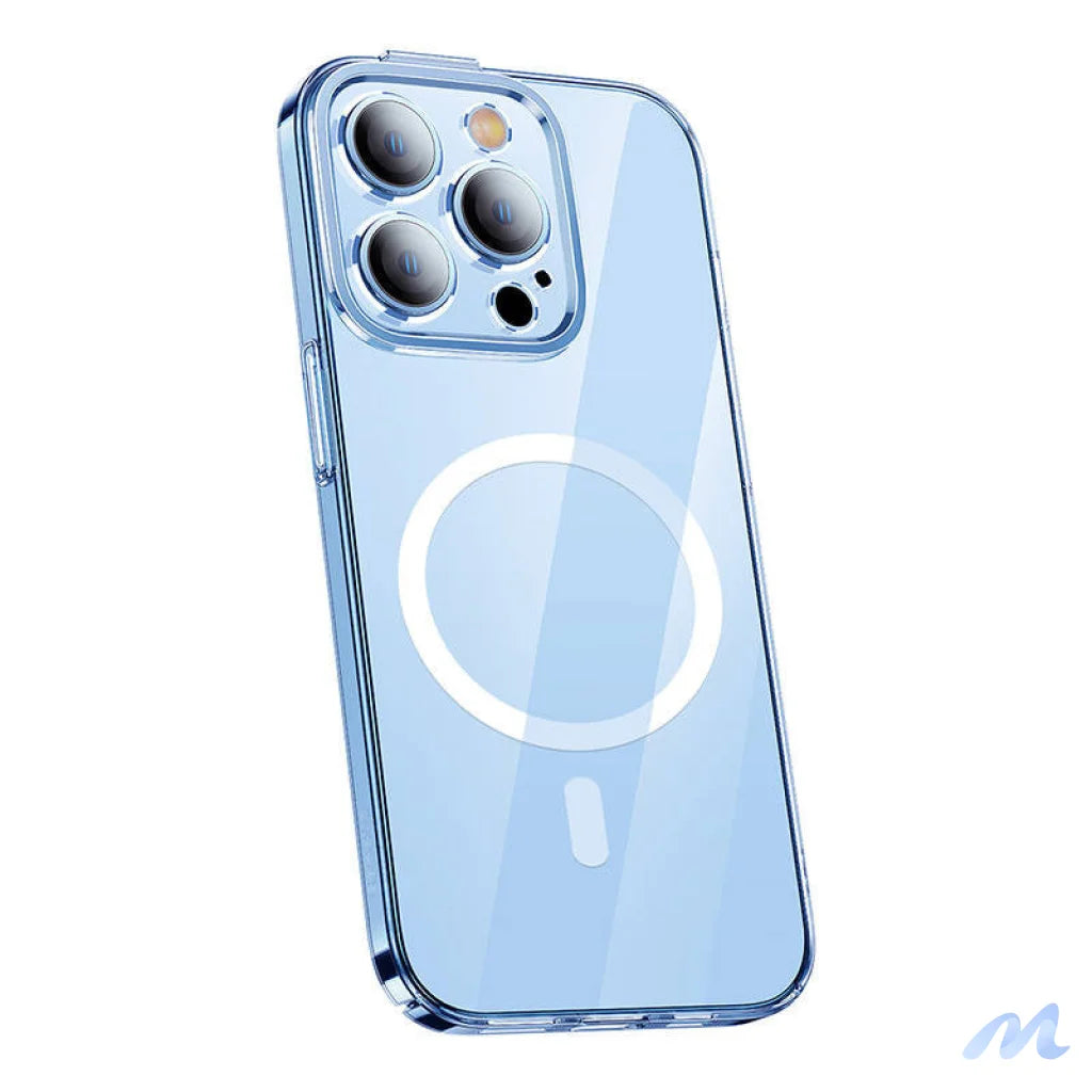 Baseus Crystal Transparent Magnetic Case and Tempered Glass set for iPhone 14 Pro Max