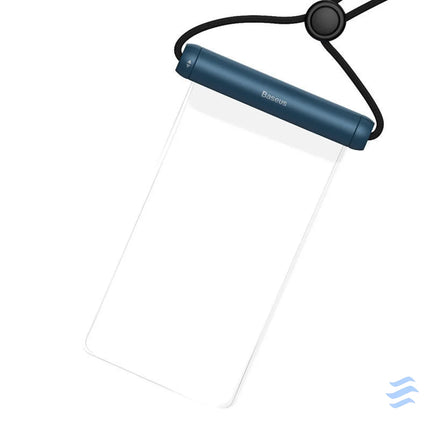 Baseus Cylinder Slide cover waterproof smartphone bag (blue) Waterproof cases