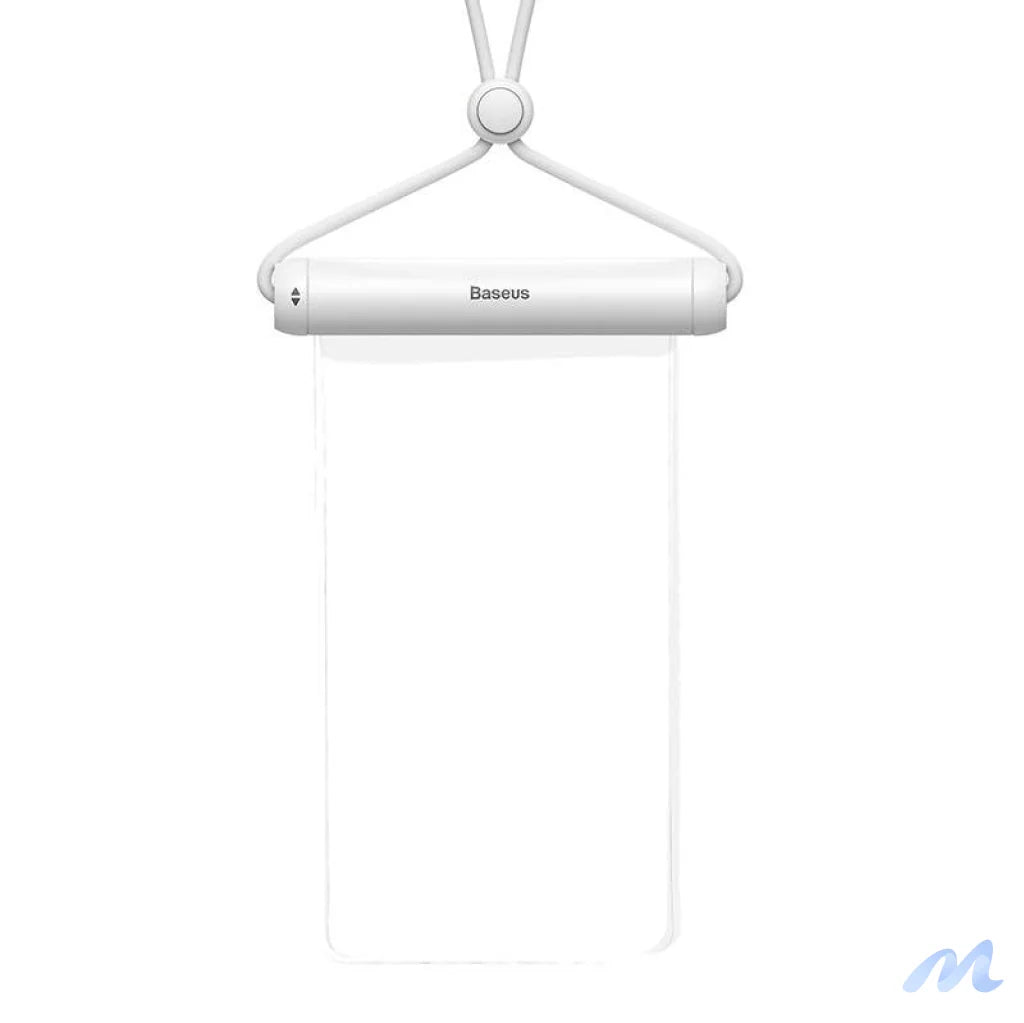 Baseus Cylinder Slide-cover waterproof smartphone bag (white)