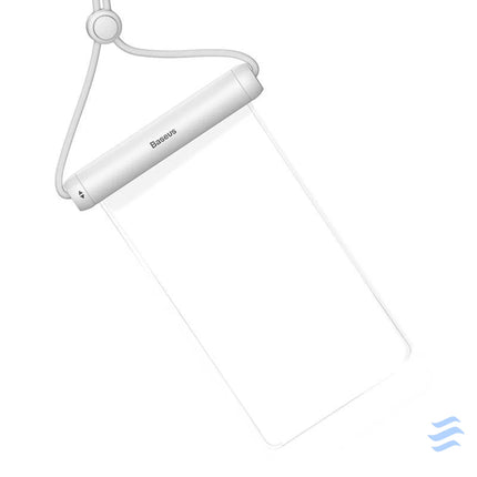 Baseus Cylinder Slide cover waterproof smartphone bag (white) Waterproof cases