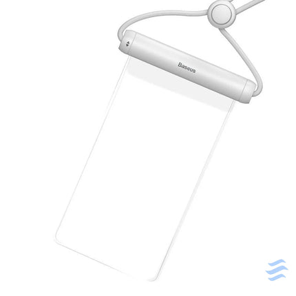 Baseus Cylinder Slide cover waterproof smartphone bag (white) Waterproof cases