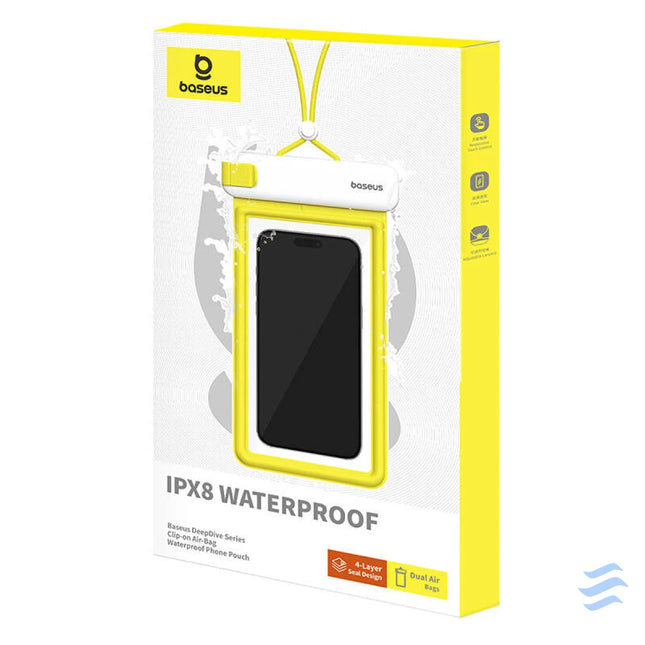 Baseus DeepDive waterproof case (white) Waterproof cases