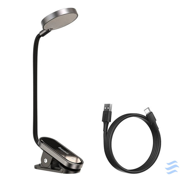 Baseus (DGRAD 0G) Comfort Reading Mini Clip Lamp (dark gray) Lighting