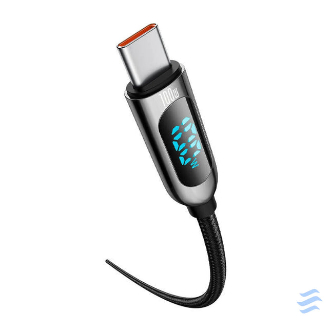Baseus Display Cable USB C to Type C 100W 1m (black) USB C to USB C