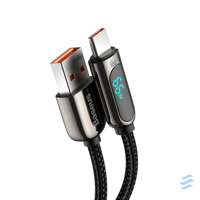 Baseus Display Cable USB to Type C 66W 2m (black) USB to USB C