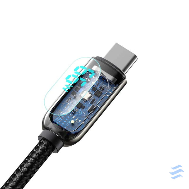 Baseus Display Cable USB to Type C 66W 2m (black) USB to USB C