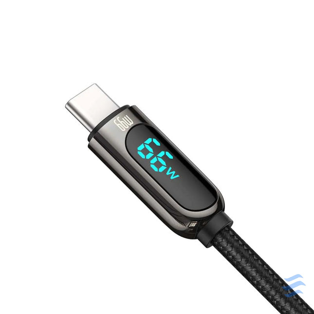 Baseus Display Cable USB to Type C 66W 2m (black) USB to USB C