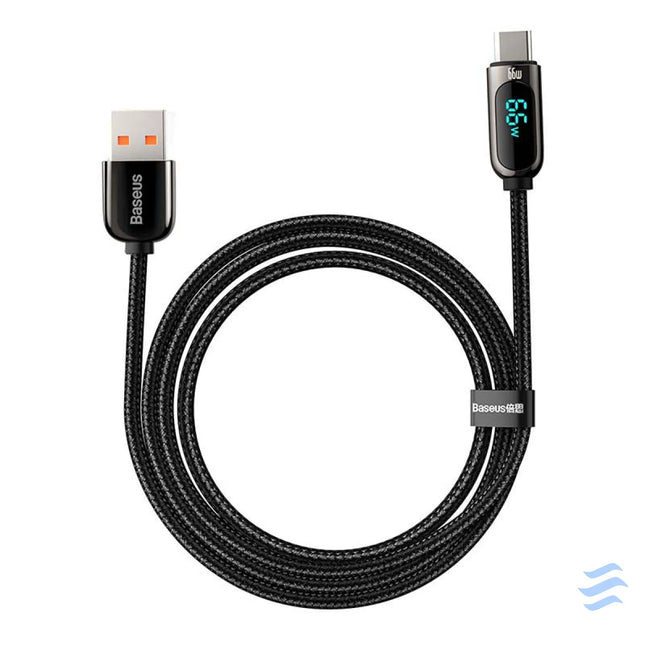 Baseus Display Cable USB to Type C 66W 2m (black) USB to USB C