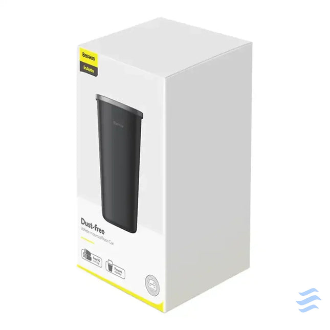 Baseus Dust free Vehicle mounted Trash Can（Trash Bag 3 roll/90）Black Storage