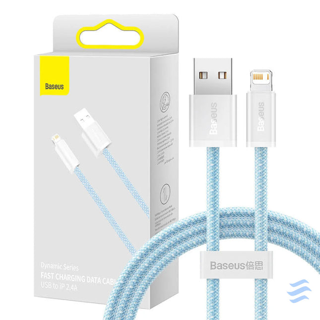 Baseus Dynamic cable USB to Lightning 2.4A 1m (blue) USB to Lightning