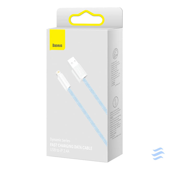 Baseus Dynamic cable USB to Lightning 2.4A 1m (blue) USB to Lightning