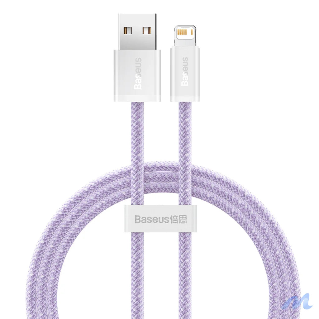 Baseus Dynamic cable USB to Lightning, 2.4A, 1m (purple)