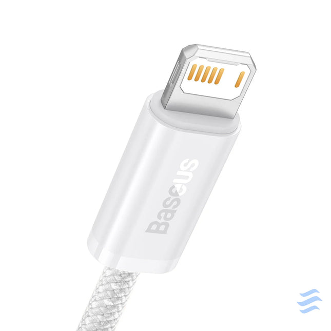 Baseus Dynamic cable USB to Lightning 2.4A 1m (White) USB to Lightning