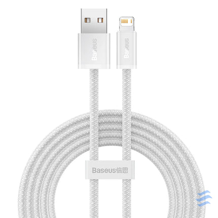 Baseus Dynamic cable USB to Lightning 2.4A 1m (White) USB to Lightning