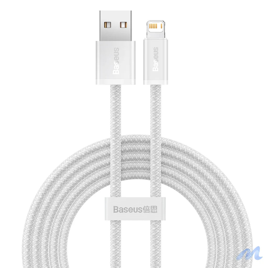 Baseus Dynamic cable USB to Lightning, 2.4A, 1m (White)