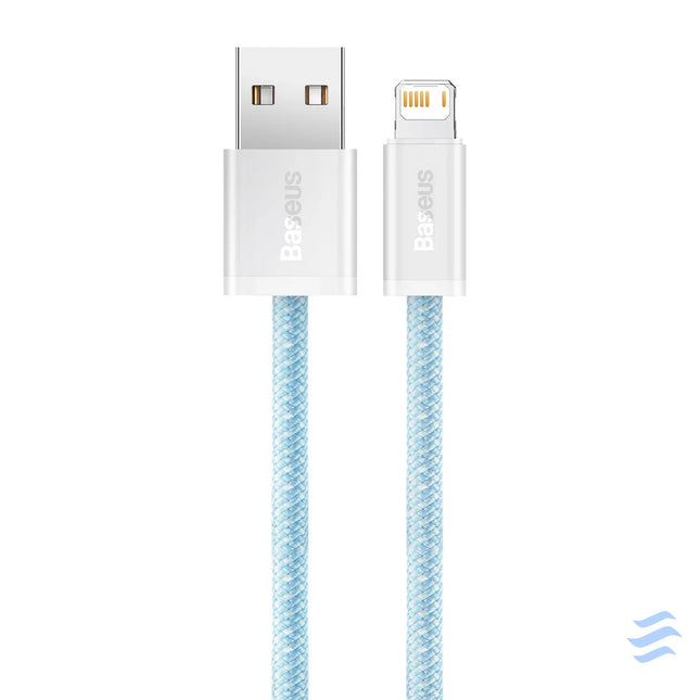Baseus Dynamic cable USB to Lightning 2.4A 2m (blue) USB to Lightning