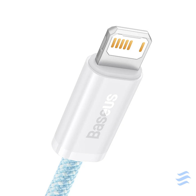 Baseus Dynamic cable USB to Lightning 2.4A 2m (blue) USB to Lightning
