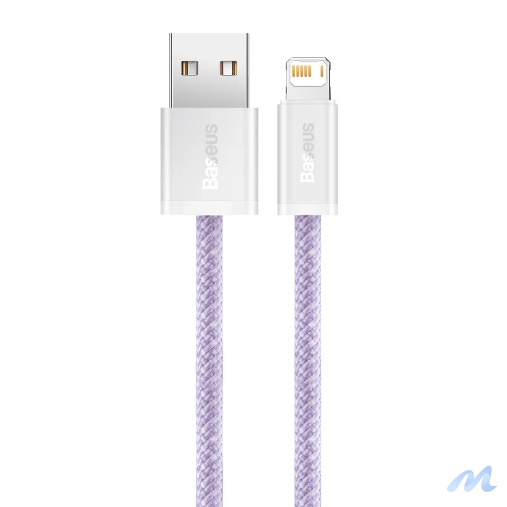 Baseus Dynamic cable USB to Lightning, 2.4A, 2m (Purple)