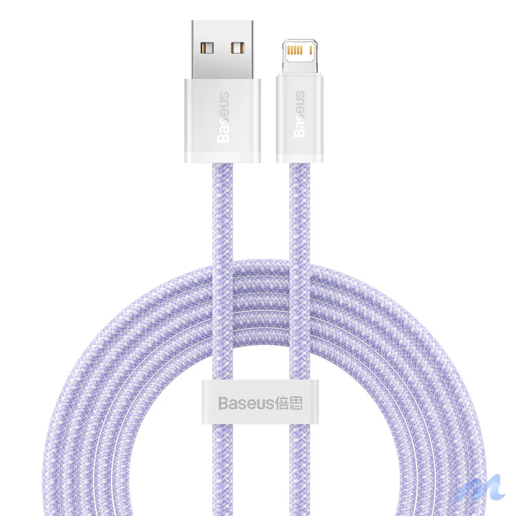 Baseus Dynamic cable USB to Lightning, 2.4A, 2m (Purple)